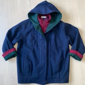 Herman Kay Vintage Wool Bib Jacket women’s size 12 Made in USA